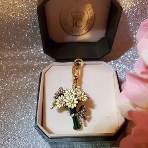 Juicy Couture Flower Bouquet Charm